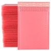 ZEONHEI 60 Pack 15x18cm Pink Poly Bubble Mailers, Self Seal