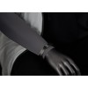 COOLSTEELANDBEYOND Men's Smooth Modern Cuff Style Bangle Stainless Steel Bracelet