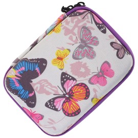 COHEALI Camera Case Portable Organizer for Small Cameras Durable with Cute Butterfly Print Lightweight Design for Outdoor Activities and Giving