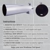 Westbrass A507D-1F-26 A507D-1F 7" Reach Wall Mount Tub Spout with