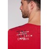 Camp David Men's T-shirt with print in used look, Flight