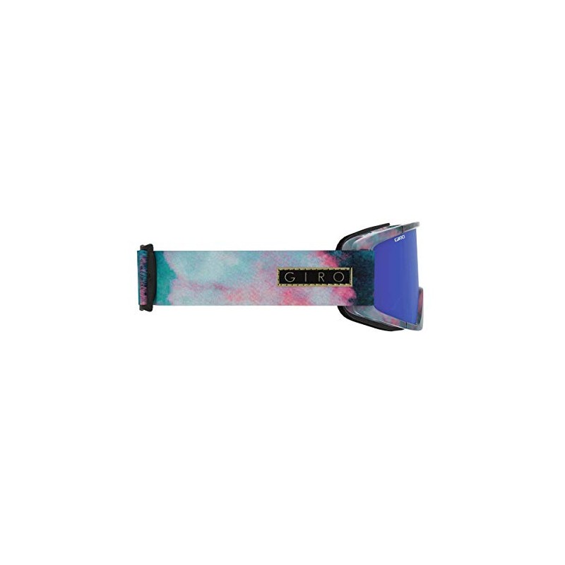 Giro Dylan Snow Goggles, Bleached Out Grey Cobalt/Yellow, Medium Frame