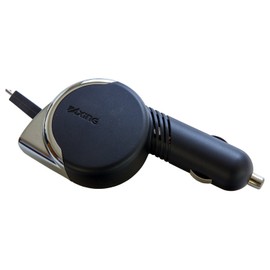 Tama Car Charger MicroUSB Car Charger Winding Cable 2.4 A tkc49suk