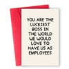 ATTLVV Boss Day Card for Boss, Funny Boss Lady Gifts