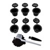 zalati Coffee Capsules 6pcs Refillable Reusable Coffee Filters Pods with