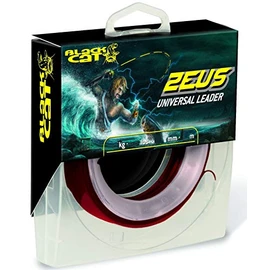 Black Cat Premium Zeus Universal Leader Almost Indestructible Leader Catfish Fishing Accessories Fishing Line, Red, 1.10 mm / 165 kg