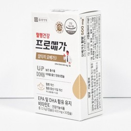 Jongkundang Health 종근당 프로메가 알티지 오메가3 430mg x 30캡슐 혈행개선 Jonggeun Dang Promega RTG Omega-3 430mg x 30 Capsules for Blood Circulation Improvement