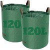 Dihl 2x 120 Litre Heavy Duty Garden Waste Bags, Reusable