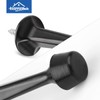 HOMOTEK 6 Pack Heavy Duty Solid Rigid Door Stop with