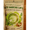 CERTIFIED ORGANIC KETO MATCHA LATTE WITH MCT OIL POWDER GLUTEN