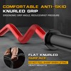 Olympic EZ Curl Barbell Bar 47",Mute Bearings - 2" Curl