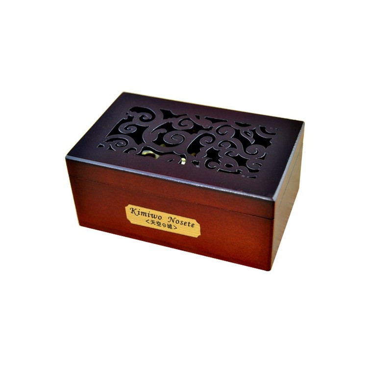 YouTang(TM) Creative Engraved Wooden 18-Note Wind-up Musical Box,Musical Toys,Tune:Wedding March