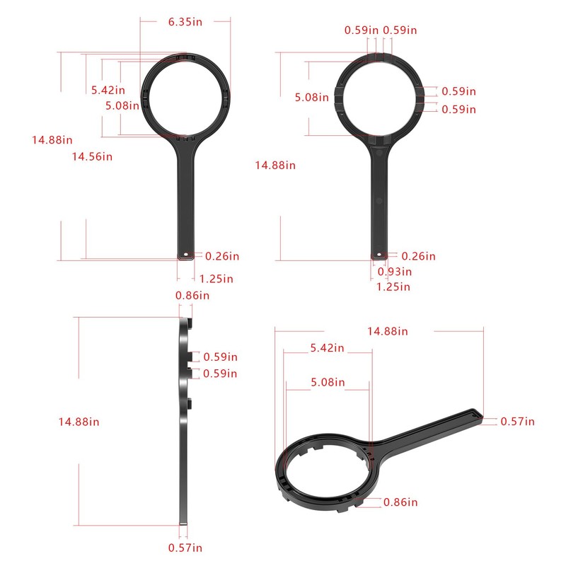 Fuel Pump Retainer Lock Ring Tool HD-48646 Fit for Harley