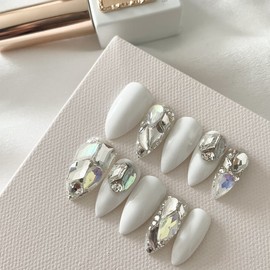 ❙ Only stone.2  - White AB Stone / ❙ Only stone.2  - 화이트AB스톤