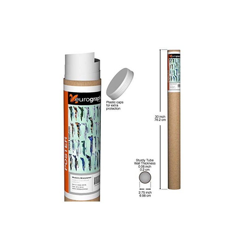 EuroGraphics Modern Warplanes Poster, 36 x 24 inch