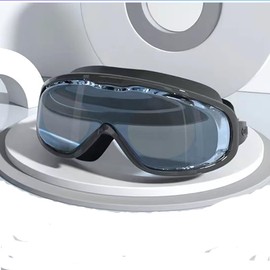 ROER Swimming Sport Equipment Goggles Corrective Myopic No Leaking Anti-Fog for Shortsighted Man Woman Adult (-1.5, Colourful Black)