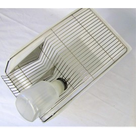 Lab Mouse Rat Rodent Cage & Water Drinking Bottle (Small Cage 11"x6"x6")