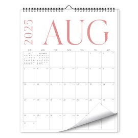 Wall Calendar 2025-2026, 17 Monthly Wall Calendar from August 2025 to December 2026, 14.5" x 11.5" Large Calendar 2025-2026 Vertical for Home&Office Planning