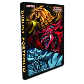 Yu-Gi-Oh! KONSORP Slifer, Obelisk & Ra 9-Pocket Duelist Portfolio, Egyptian, Multi