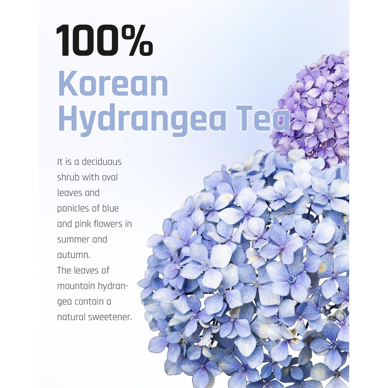 [HEALTH TEA] Korea Food Hydrangea Sweet Dew Tea 1.2g X