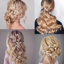 60pcs Horquilla Cabello Accesorios Pelo Boda De Flores Mujer