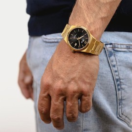 Lotus Analogue 18837/3, gold, Bracelet