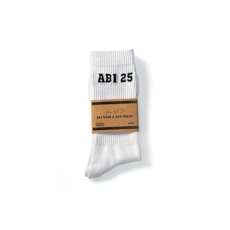 StickyMemes030 Abitur 25 Socks / Abi 25 Socks Tennis Socks