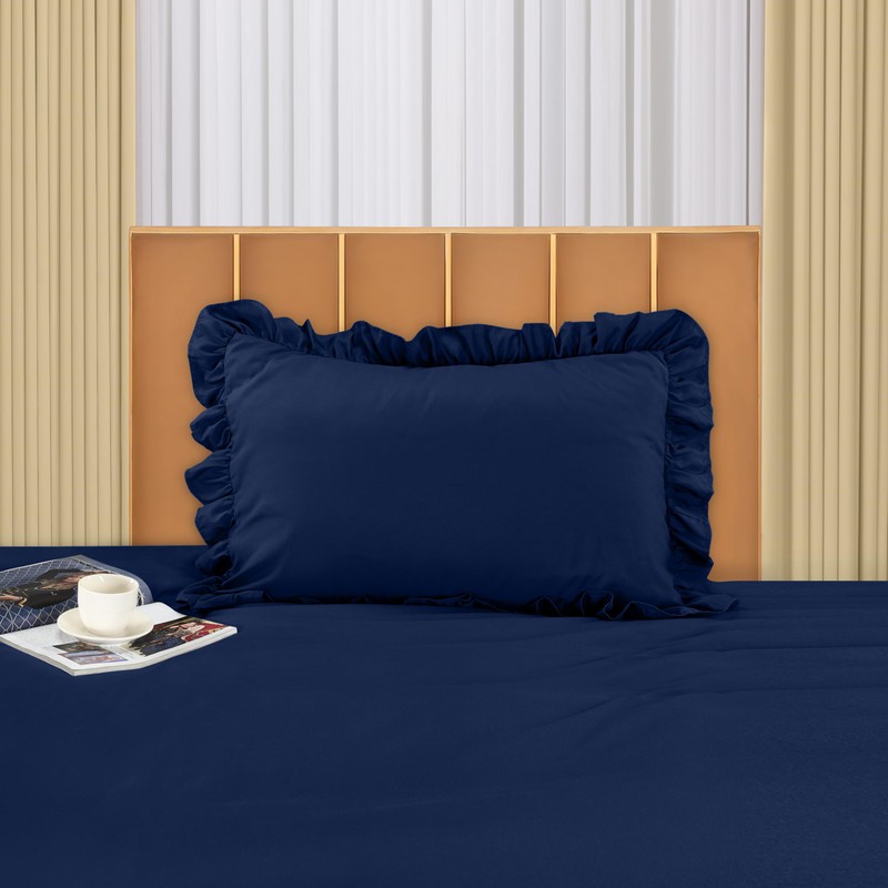 Utopia Bedding Ruffle Duvet Cover - Single Duvet Cover Set