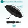 Mr. Pen- Windproof Travel Umbrella Compact, Automatic Umbrellas for Rain,