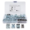 80 Pieces Thread Clip Nut Set, Sheet Metal Nuts, M4