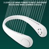 Hanging Neck Fan Mini Air Cooler Portable USB Rechargeable 3‑Gear