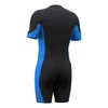 Hevto Shorty Wetsuits Men 2mm Neoprene Short Wet Suit Front