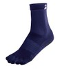 Athleta 05260 Five Finger Grip Socks, navy