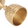 Gold Chalice Retro Embossed Style Thickened Brass Luxurious Elegant Luster