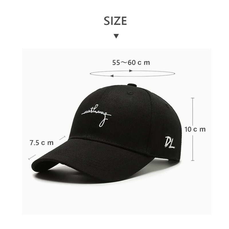 G-tiamo DL Women's Hat, English, One Point, Embroidery, Adjuster, Size