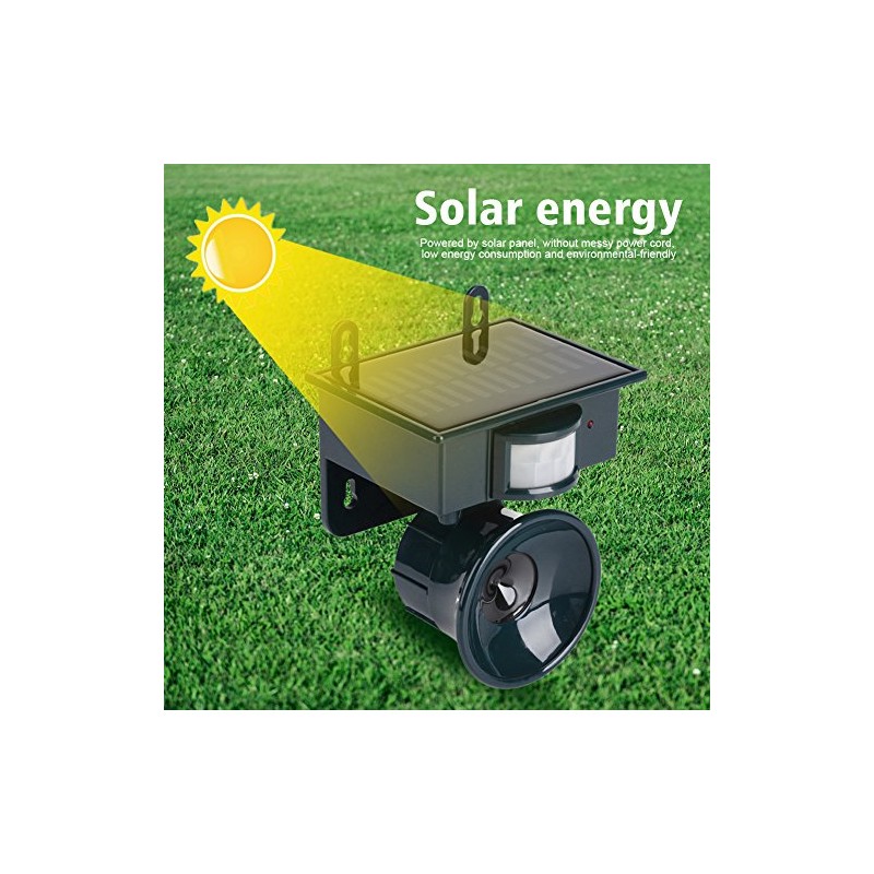 Ahuyentador de Aves, Repelente Animal Ultras?nico Solar