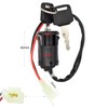 Riyitauto 2 PCS 2 Wire Ignition Key Switch for Electric