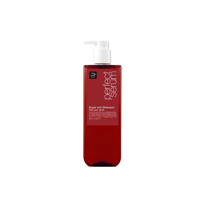 Perfect Serum 미쟝센 퍼펙트 슈퍼리치 세럼 샴푸 680ml Mise en