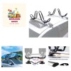 2 Pairs Universal Kayak Rack Canoe Car Racks Set Roof