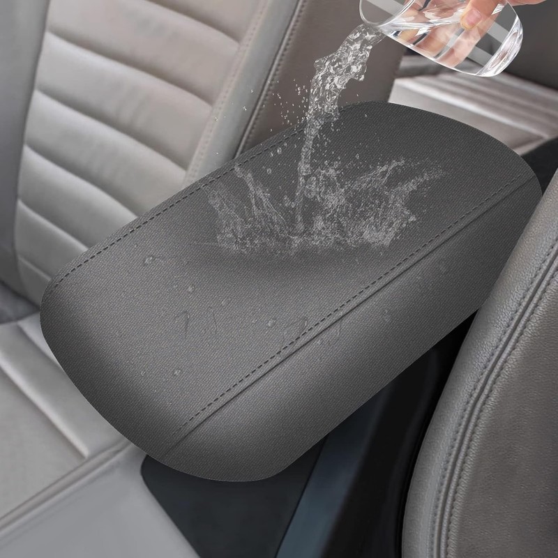 AOMSAZTO Armrest Covers for 2007-2011 Toyota Camry Fabric Cloth