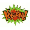 Kaboom Speech Bubble Saying Sew-On Iron-On Iron-On Patch Iron-On Patch