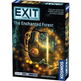 Thames & Kosmos Exit: El Bosque Encantado | Juego de Escape Room en Casa | Basado en Tarjetas para 1 a 4 Jugadores, a Partir de 12 Años, Negro