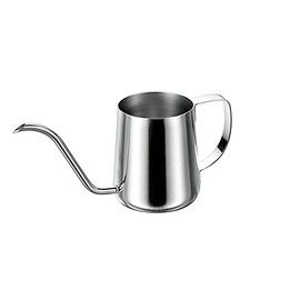 Yokoyama Tsubanin Takumi Coffee Drip Pot, 8.1 fl oz (235 ml), Made in Japan, Silver