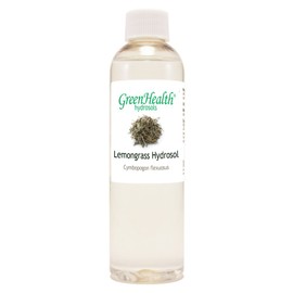 Lemongrass Hydrosol (Floral Water) - 4 fl oz Plastic Bottle w/Cap