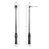 OEMTOOLS 25687 Click Style Torque Wrench | 25-250 Ft/Lbs. of