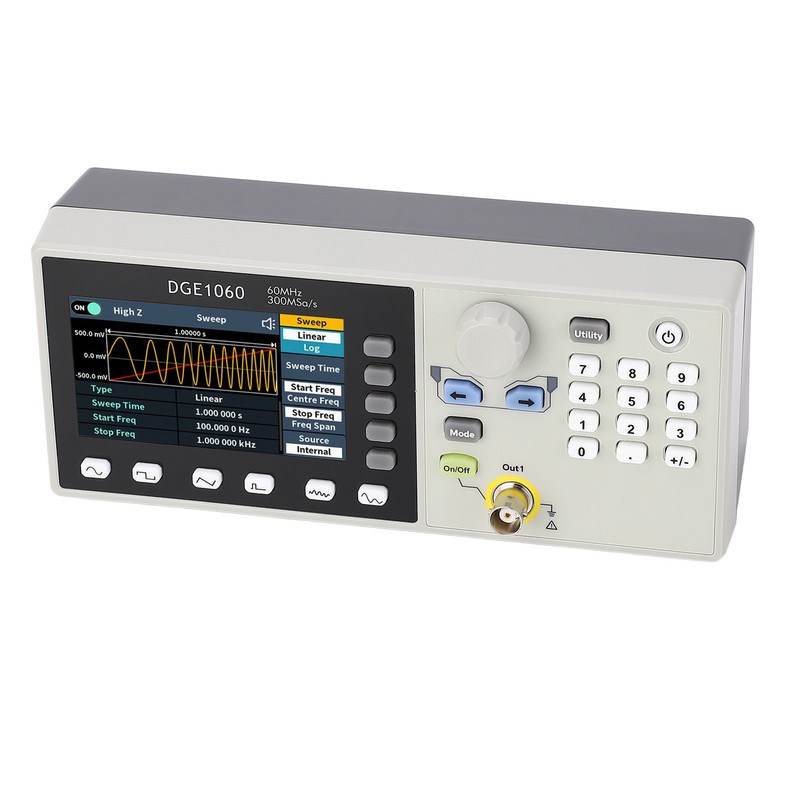 Single Signal Generator 60MHz Wide Amplitude and Frequency Range Arbitrary