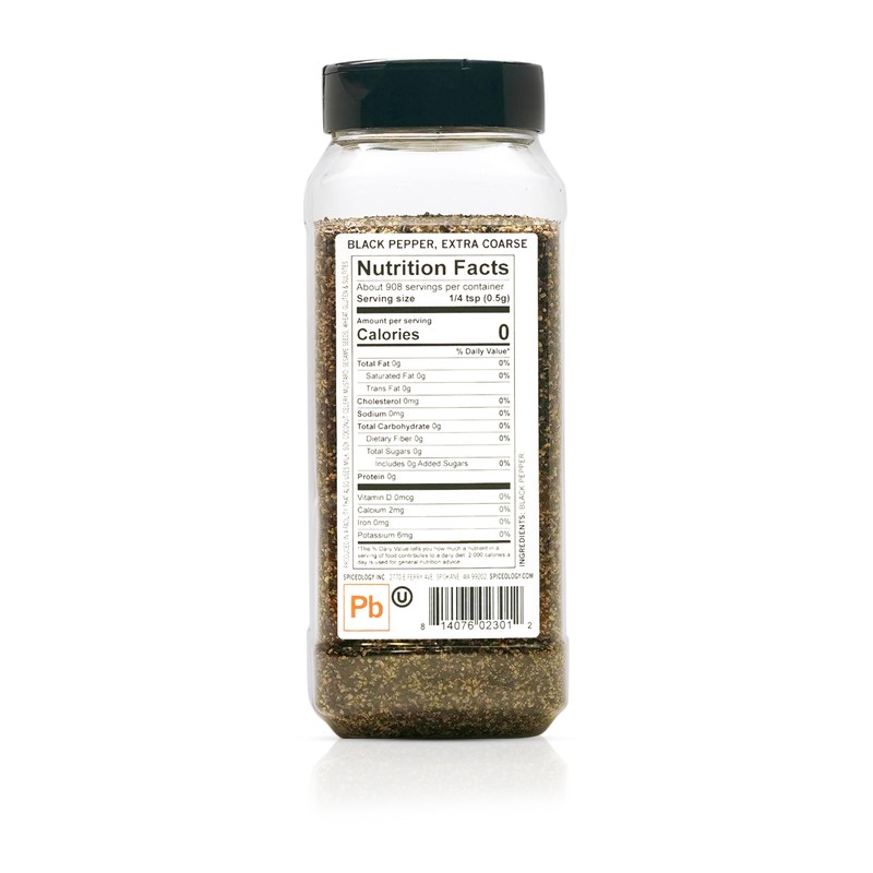 Spiceology – Extra Coarse Ground Black Pepper – Bulk Pepper