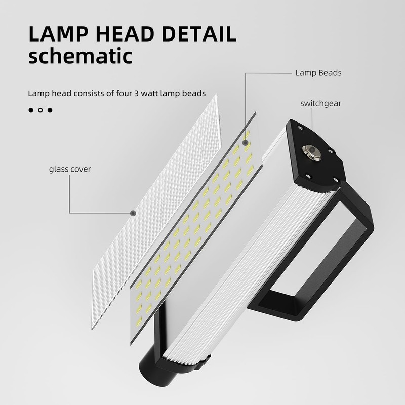 Youtemei Lathe Led Work Light Magnetic Waterproof Gooseneck Lamp Mechanic