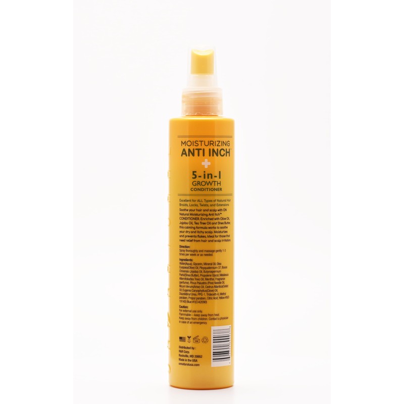 Rosponse On Orgainc Natural 5-in-1 Itching Free Growth Conditioner with