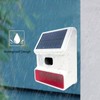 Solar Alarm Wireless DC 5V 433MHz 100dB Infrared Sensor IP65